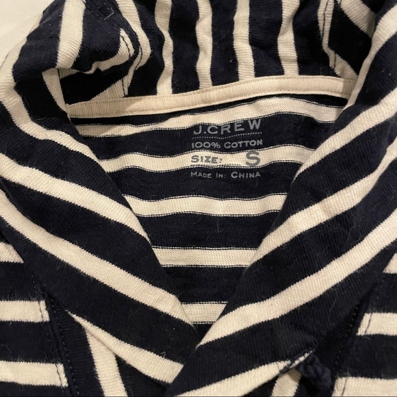 J. Crew Cotton Shawl-neck Sweater - Picture 2 of 3